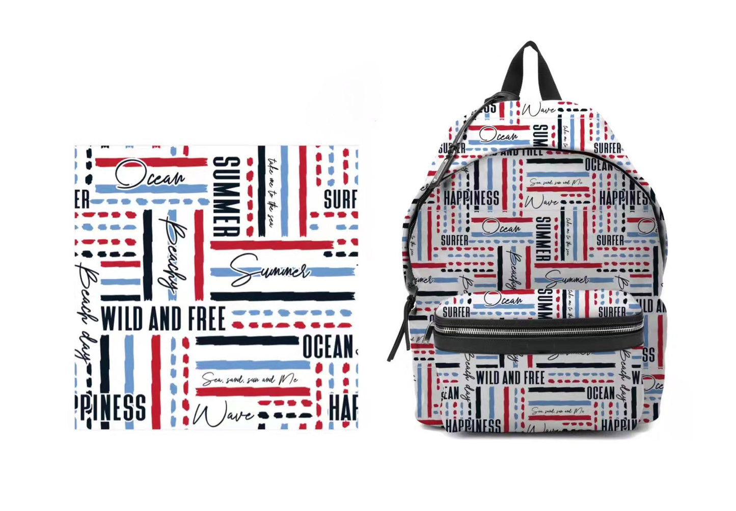 MAXBAG PERFEC NEW DESIGN OVERALL FULL PRINT CASUAL BACKPACK
